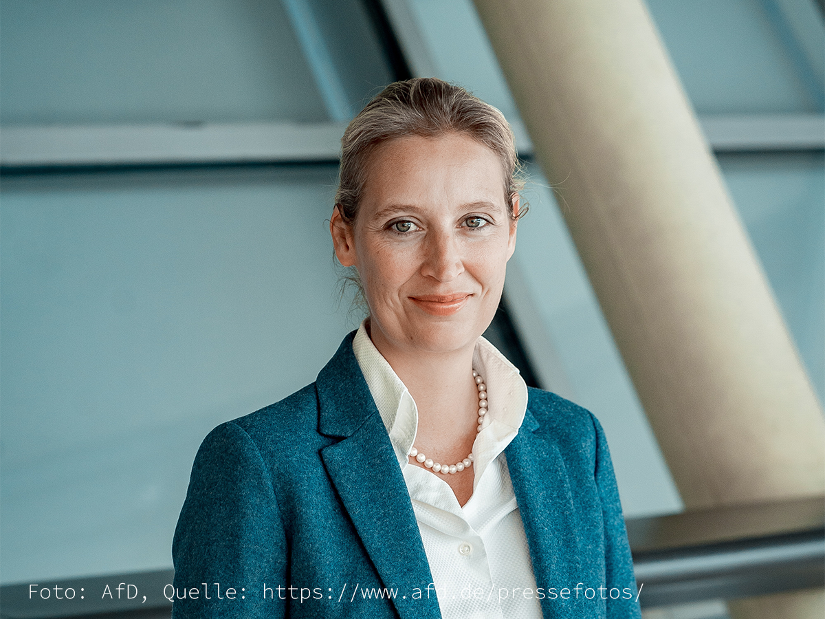 Alice Weidel fordert Austritt aus der WHO